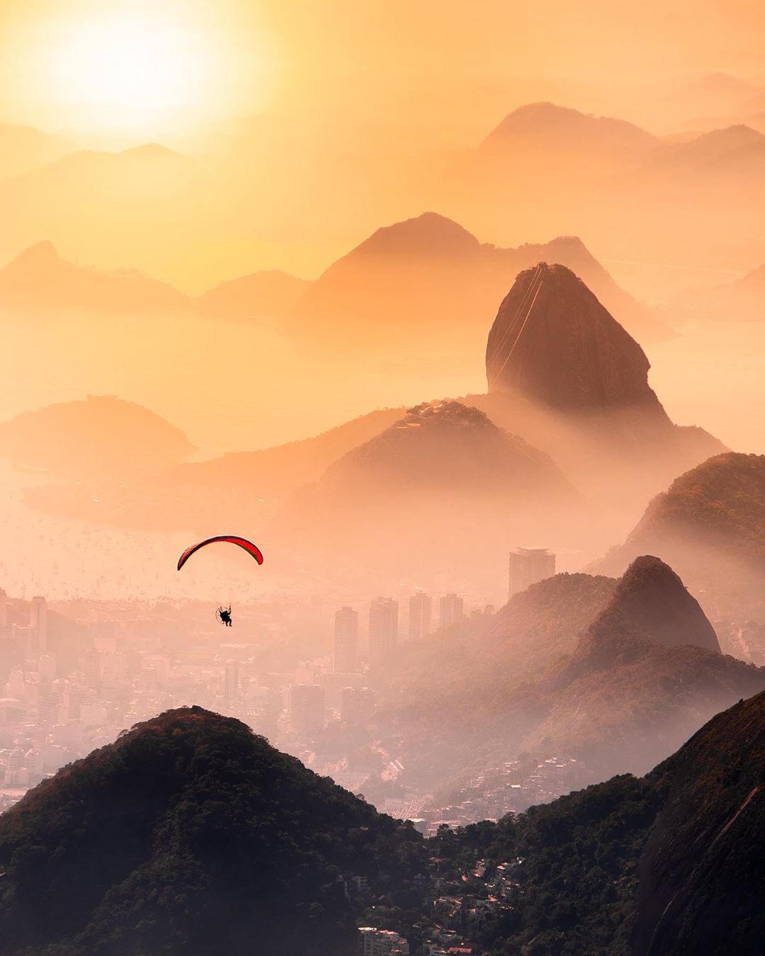 Paramotor no Pão de Açúcar - 1