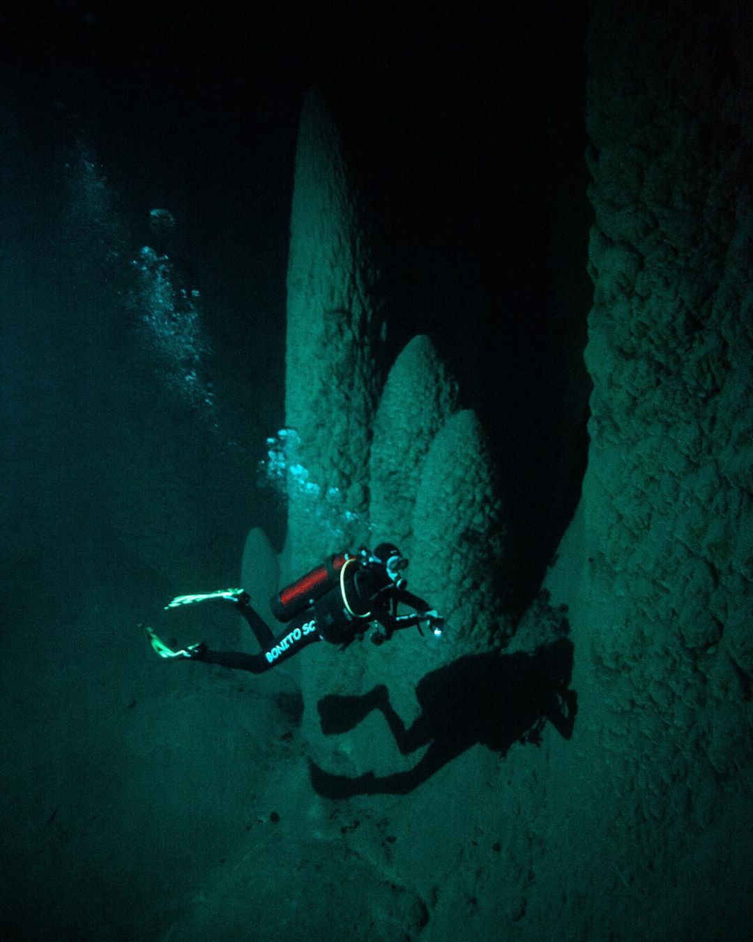 Mergulho de cilindro no Abismo Anhumas, Bonito - 4