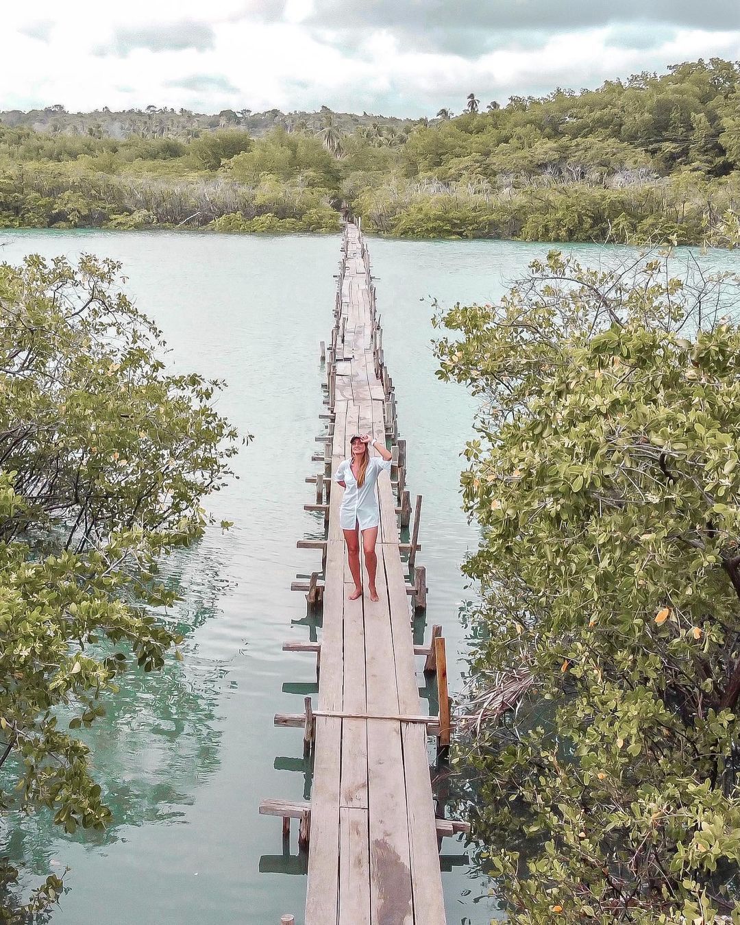 Famosa Ponte sobre o Rio Tatamunha - Porto de Pedras (pertinho de Milagres) - 1