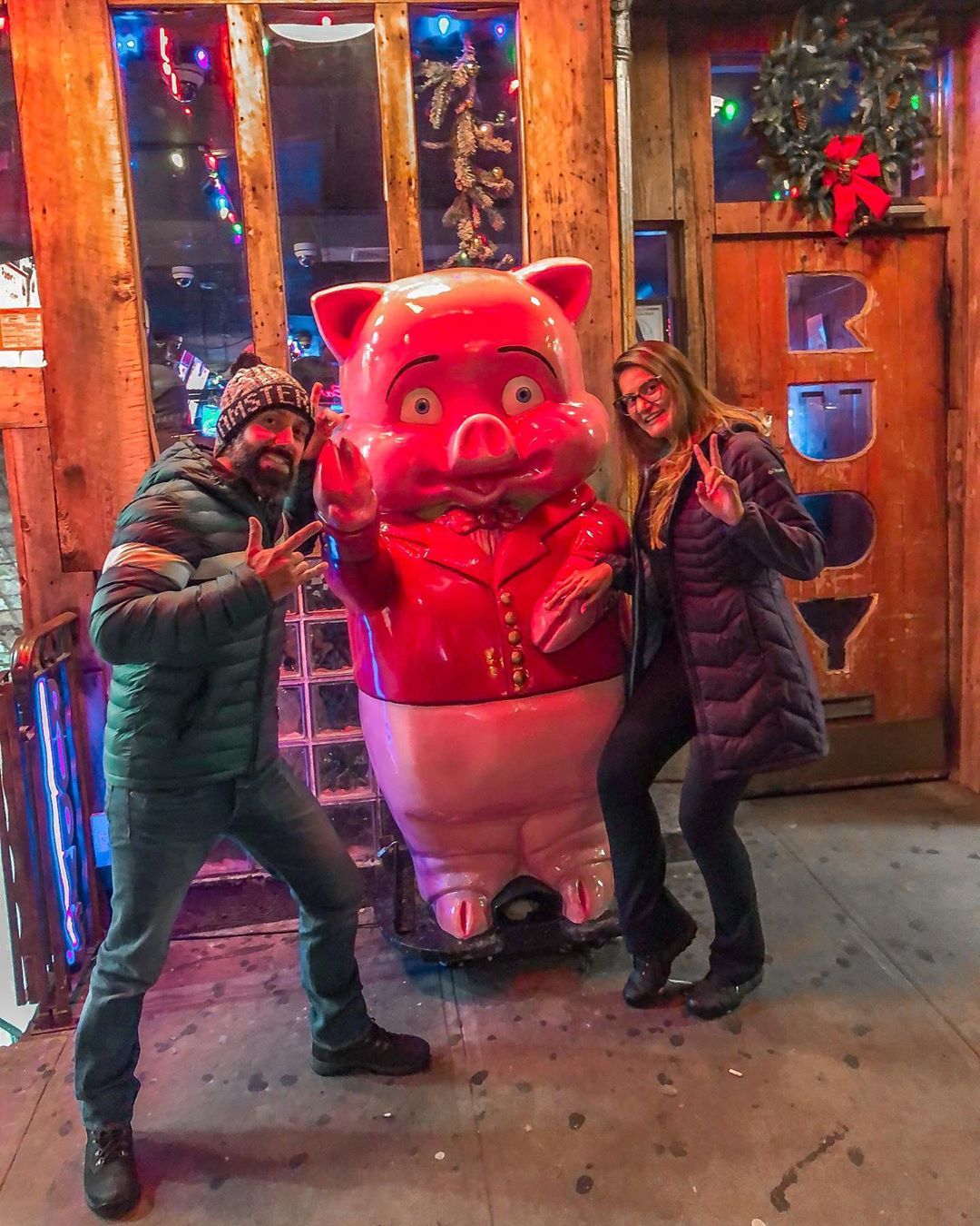 O porquinho mais famoso de Nova York - Rudy's Bar - 2