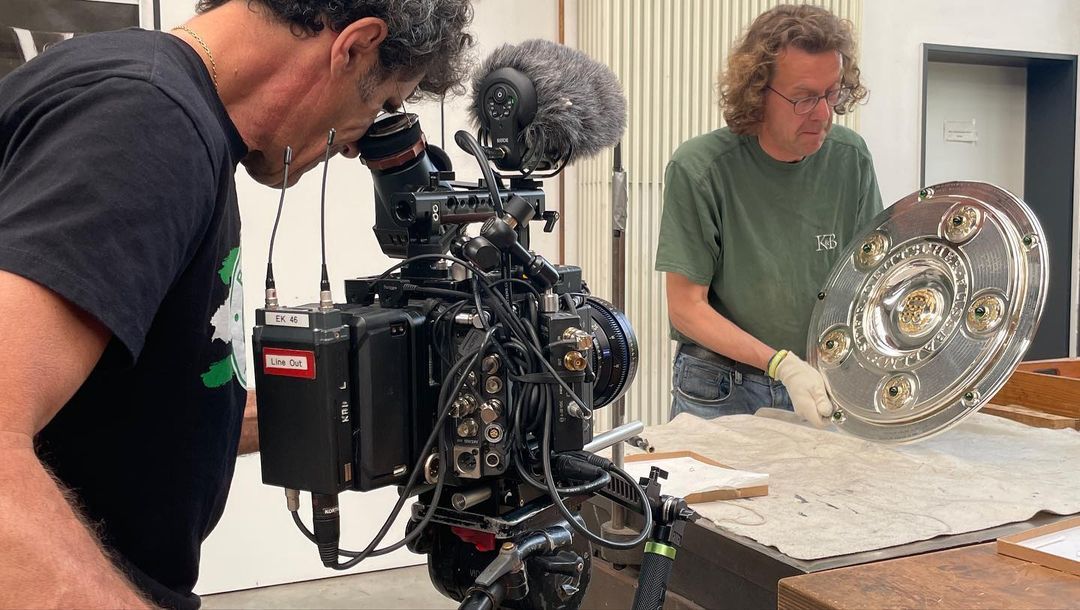 Working as DP for the film 60 years of Bundesliga, Germany. Director Albert Knechtel for ZDF - 2