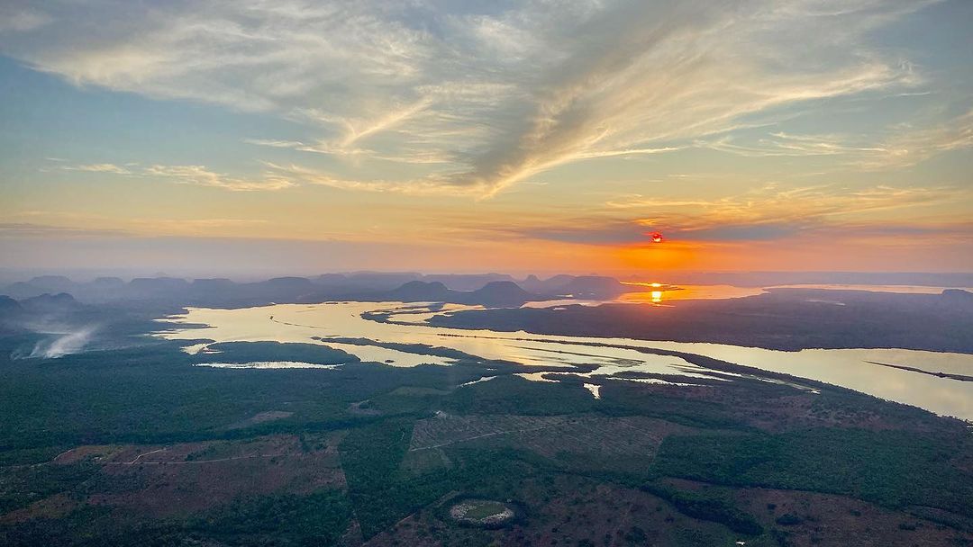 Brasil, um país com dimensões continentais. Brazil and its continental dimensions, best seen from up in the air - 8