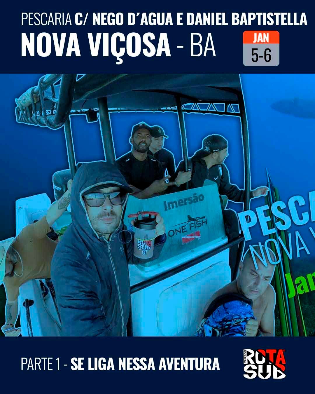 Pescaria c/ Nego D`agua em Nova Viçosa/BA Parte 1 - 1