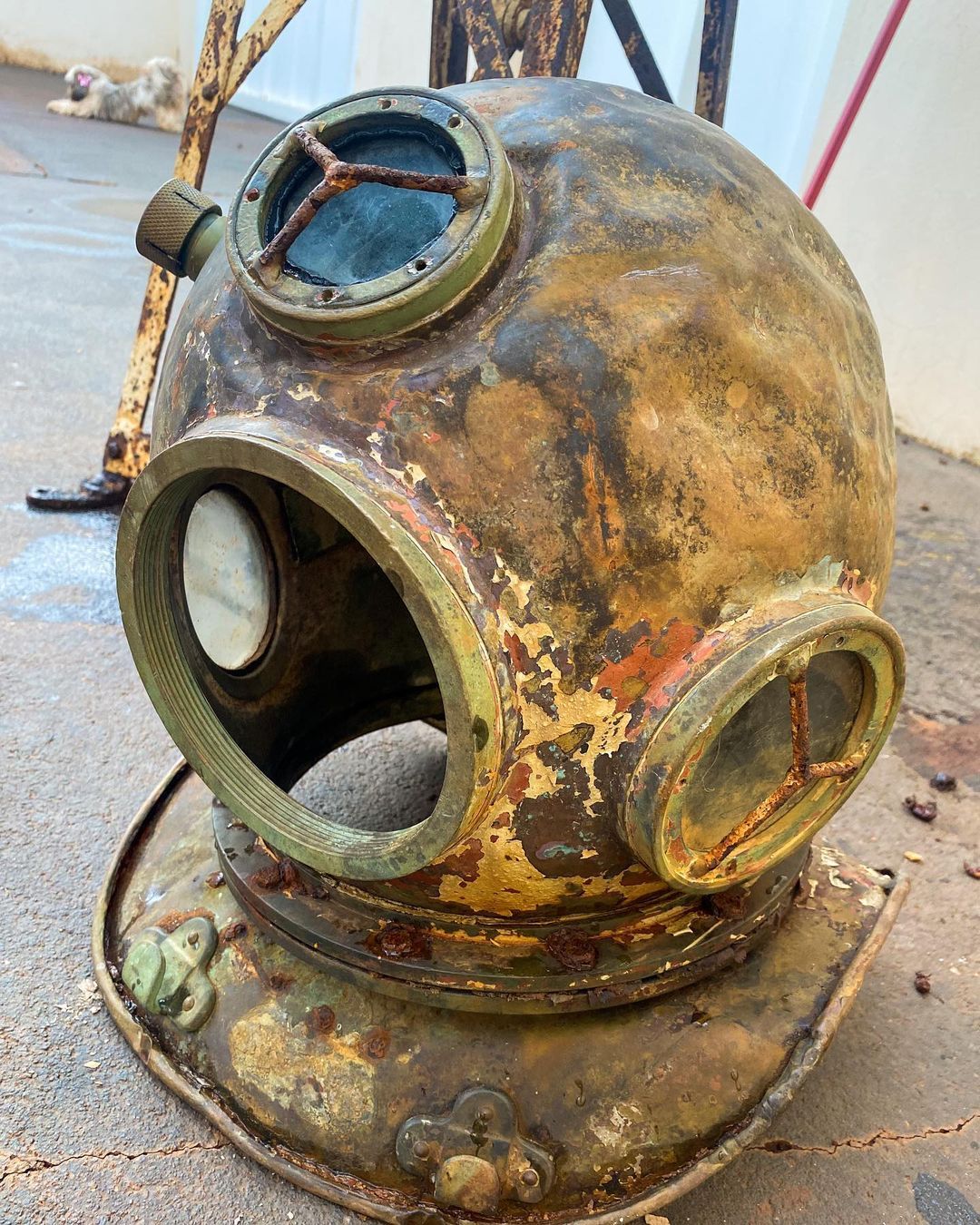 Relíquea de mergulho encontrada naufragada em Rio de Goiás - 1