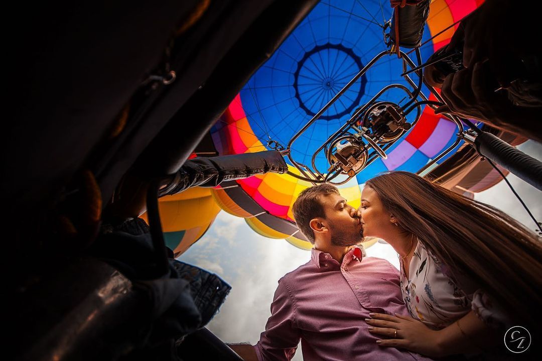 Ensaio casal no balão em Santa Catarina - 7