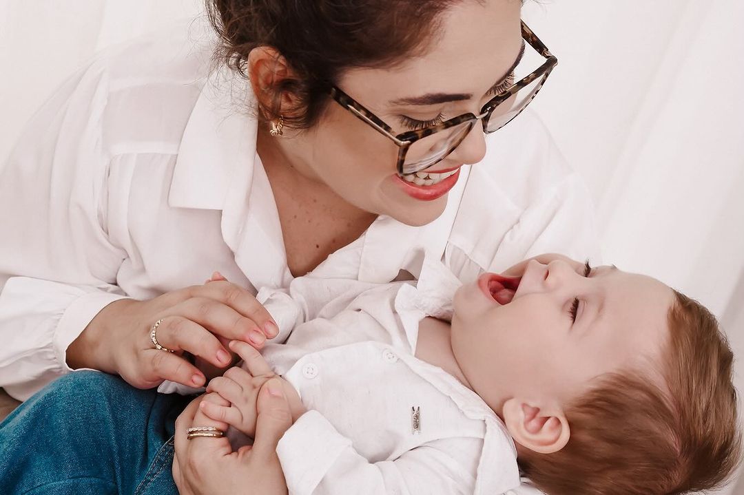 Joaquim e sua mamãe Paola - 1