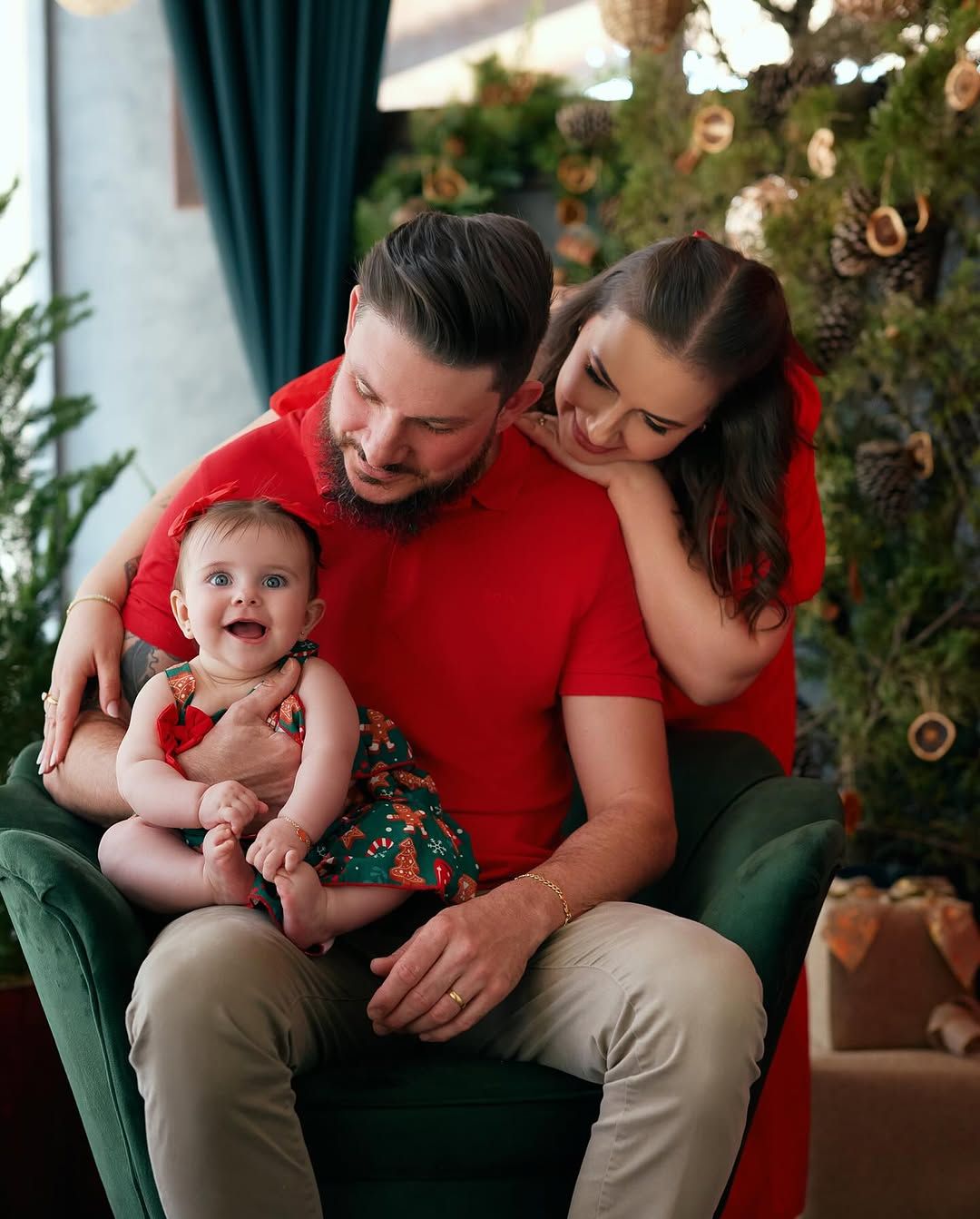 Ensaio de Natal da Liz e sua família - 2