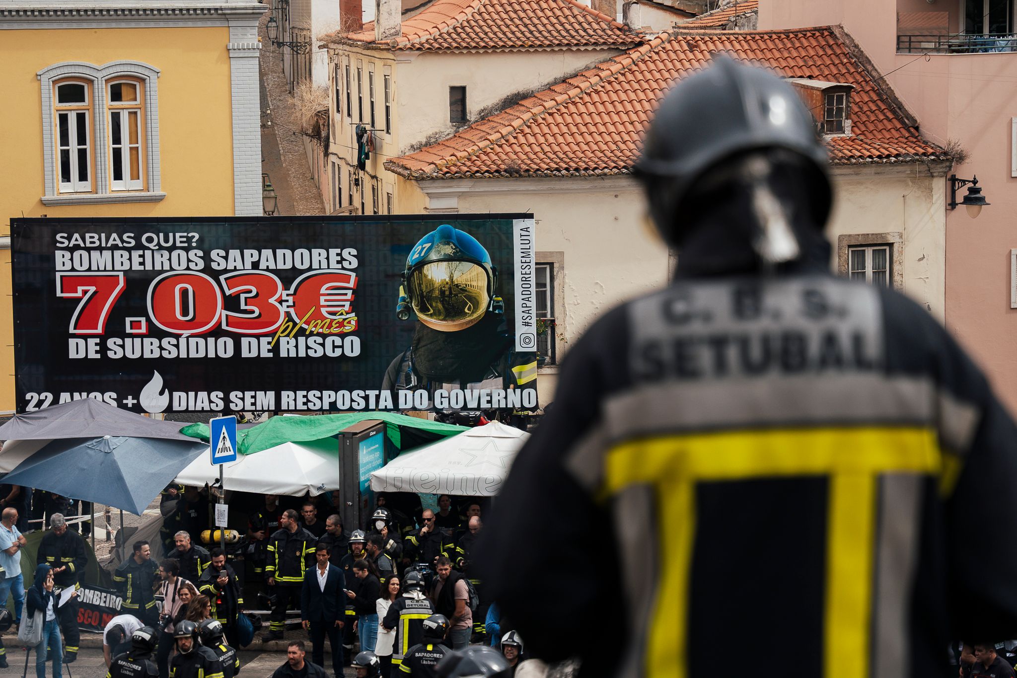 Manifestação Bombeiros Sapadores - 2 - 1