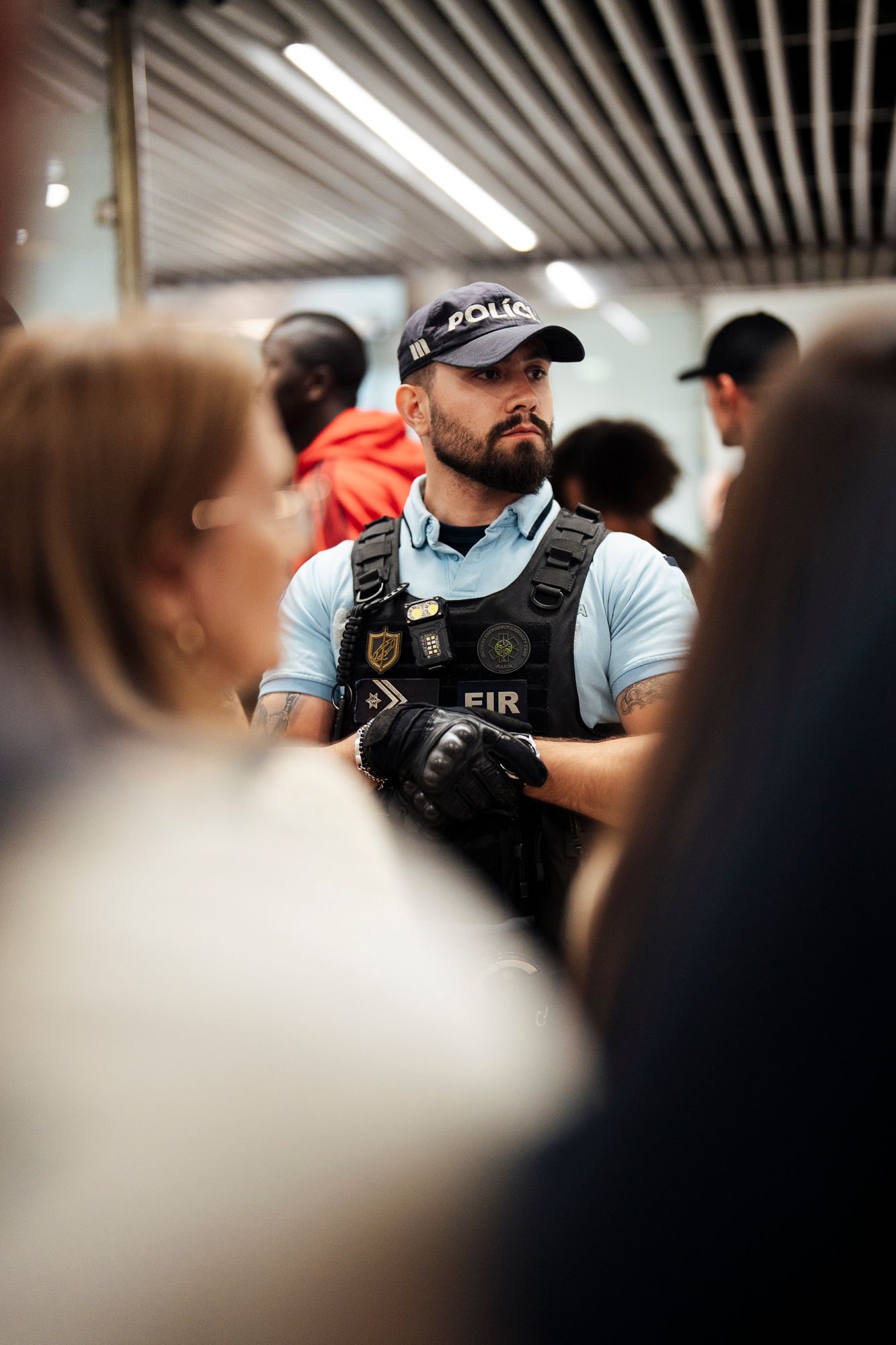 Chegada ao Aeroporto de Lisboa de quatro membros da Flotilha - 1 - 1