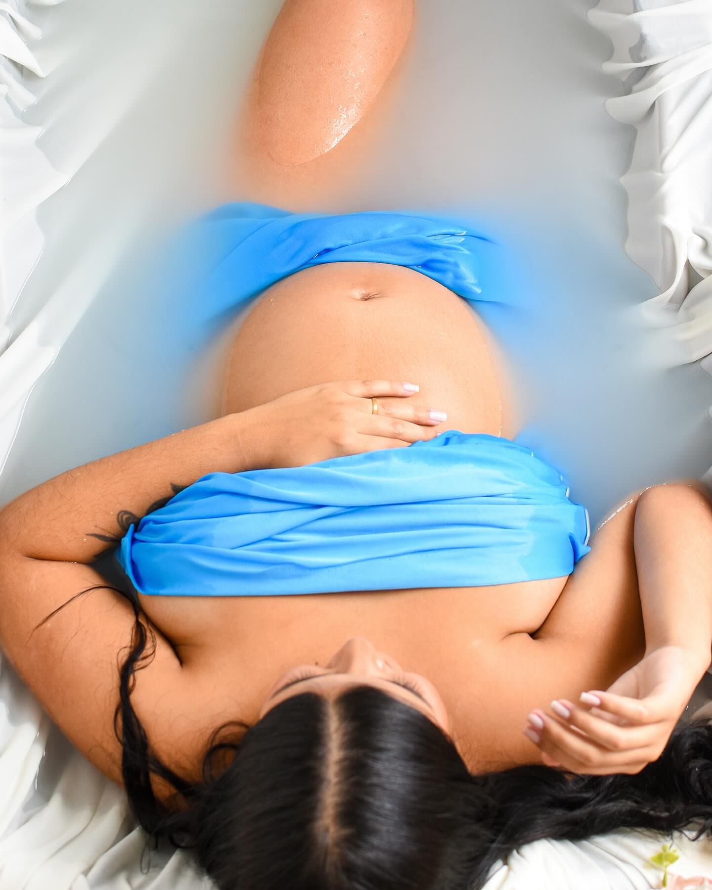 Gestante Na Banheira - 4