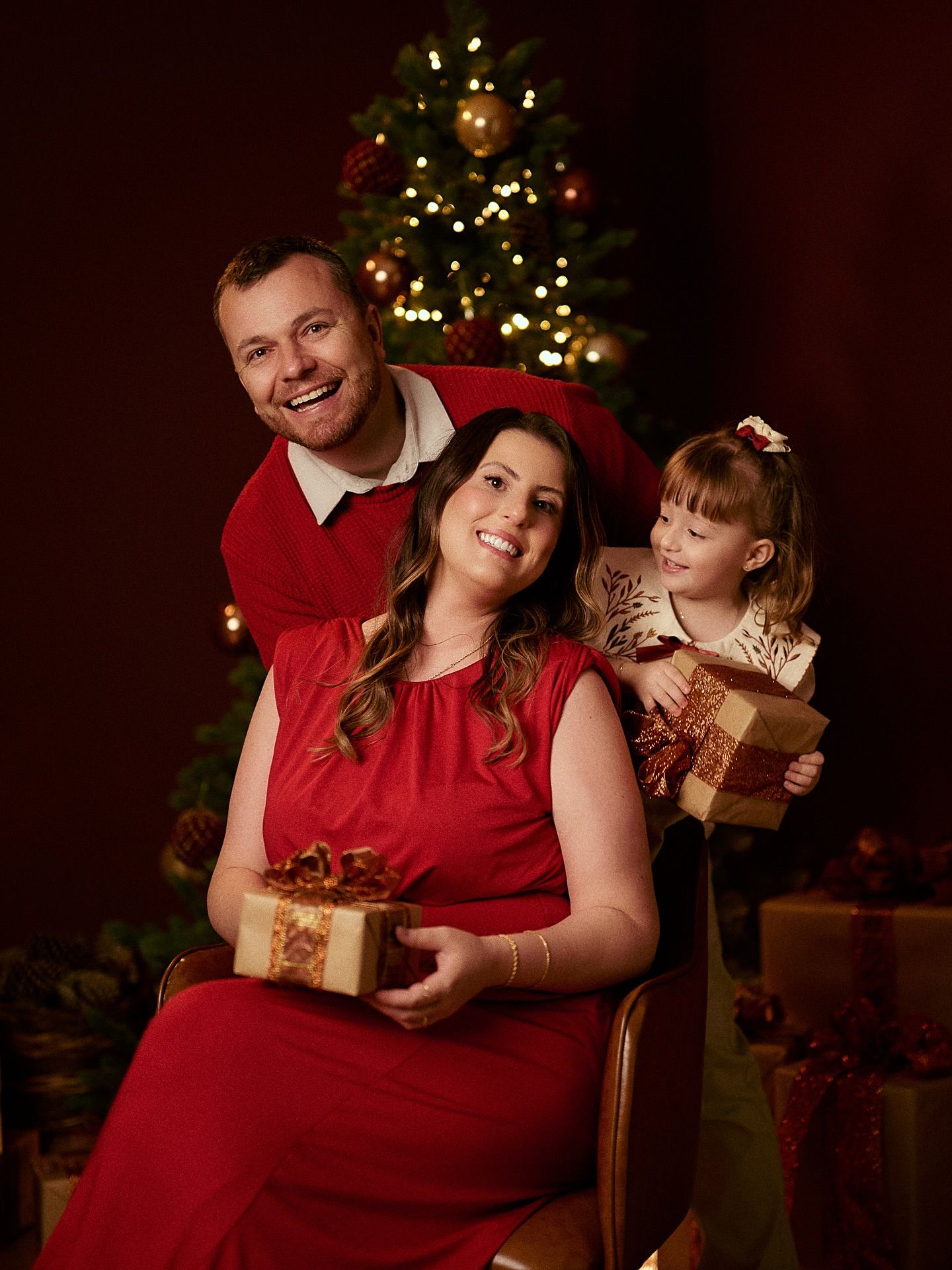 Especial de Natal 2025 - Ensaio em estúdio: Carol e família - 1