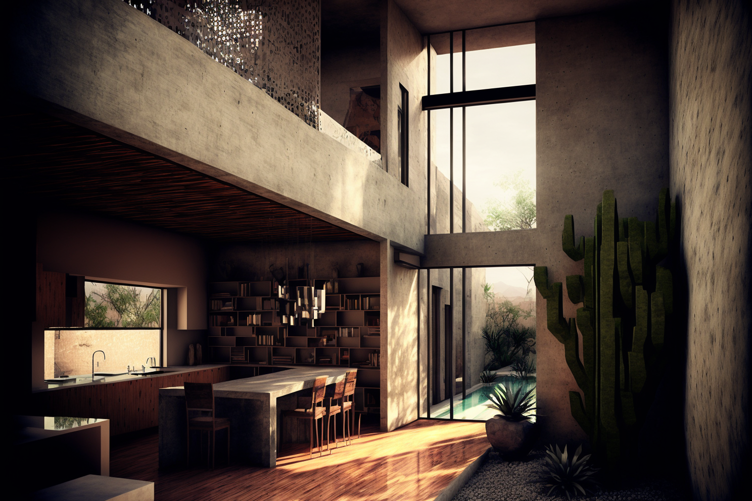 20 Imagens 3d realistas de arquitetura criadas com Inteligência Artificial - 28