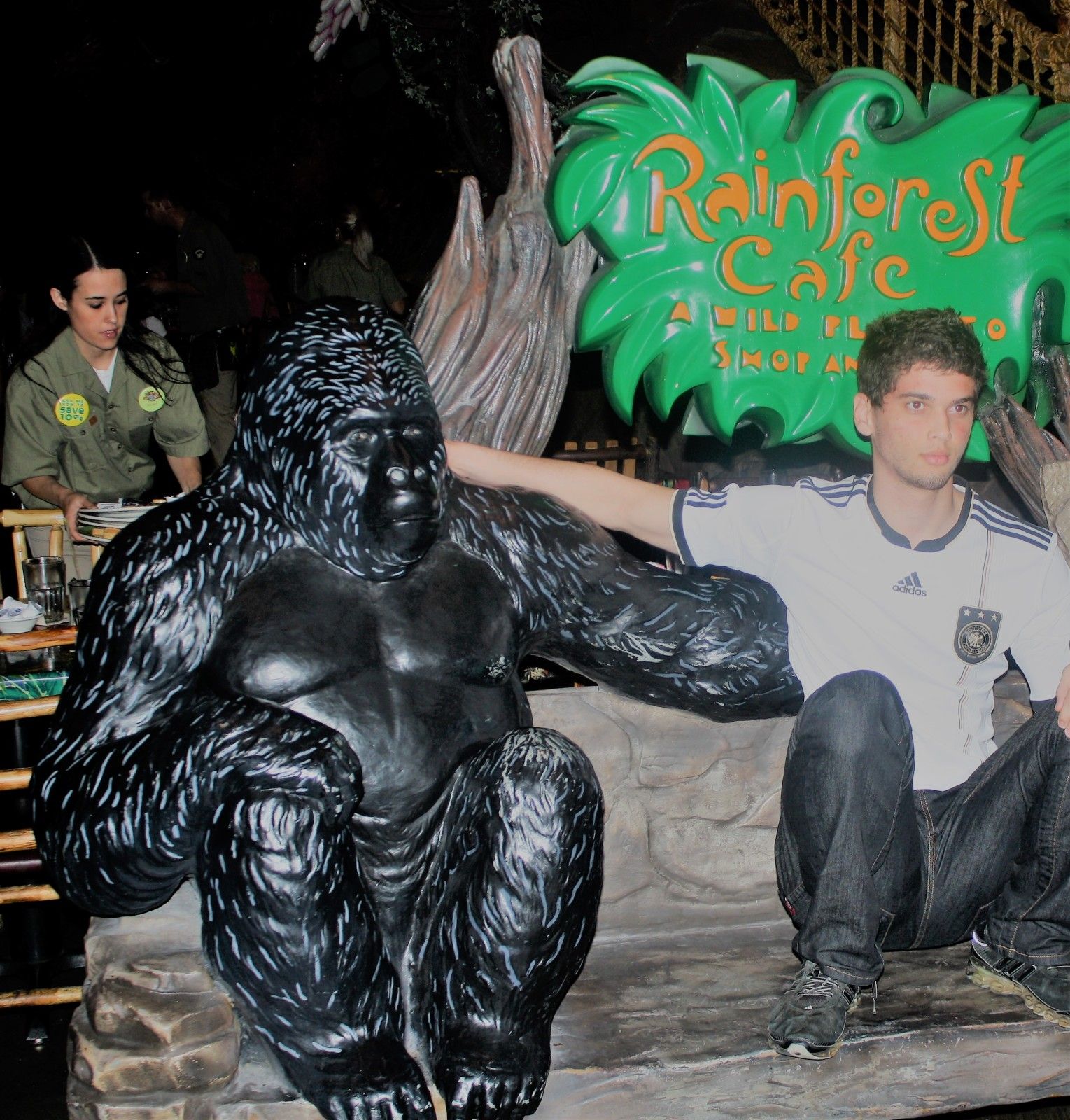 Rainforest Cafe na Disney - 4