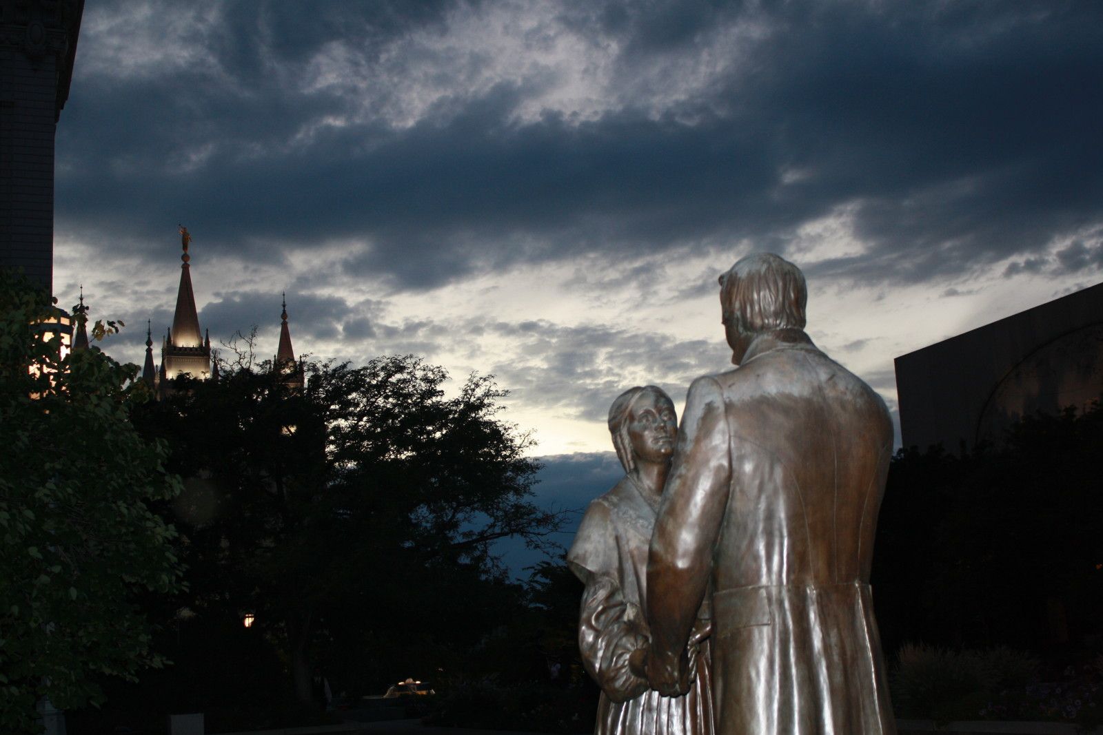 Praça do Templo de Salt Lake City. Visitando a sede de A Igreja de Jesus Cristo dos Santos dos Últimos Dias. - 6