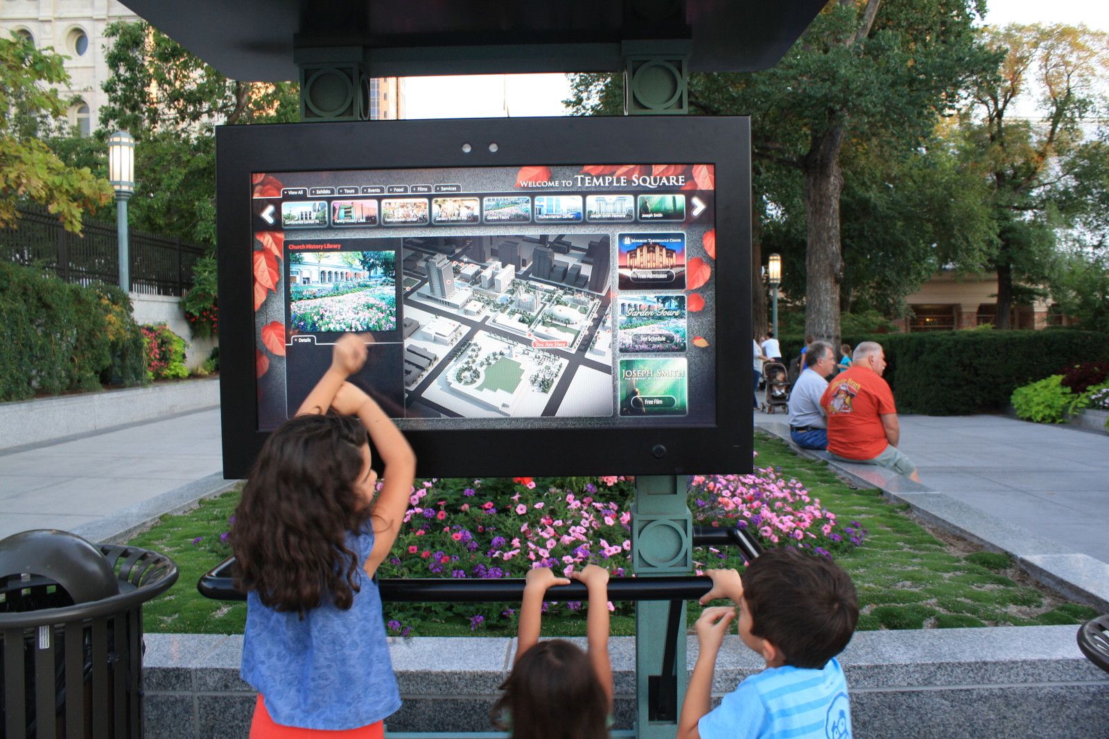 Praça do Templo de Salt Lake City. Visitando a sede de A Igreja de Jesus Cristo dos Santos dos Últimos Dias. - 10