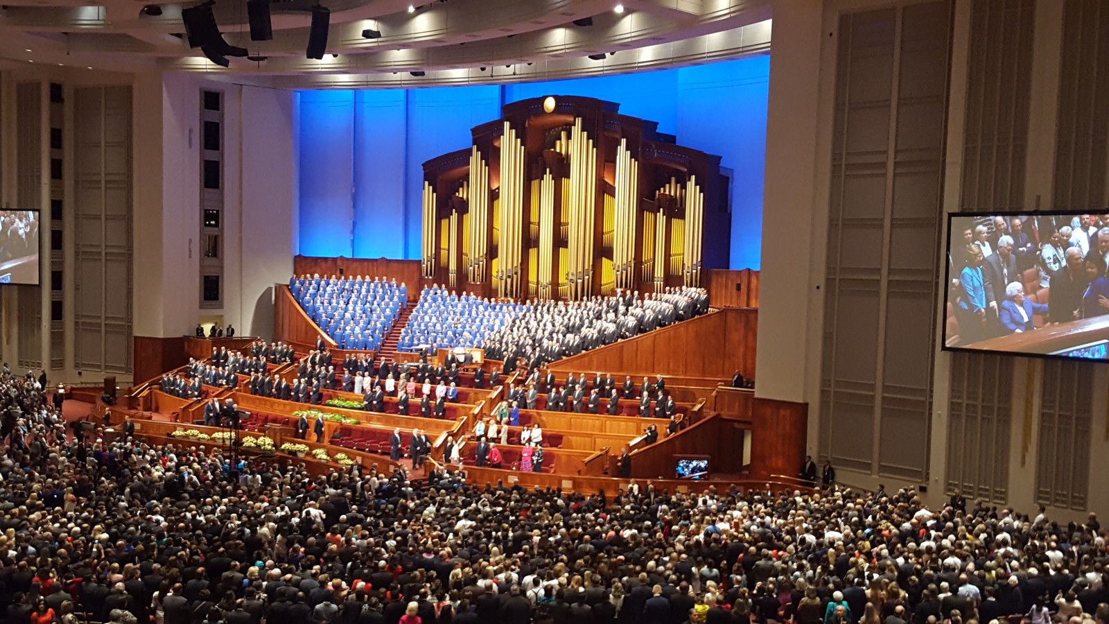 Praça do Templo de Salt Lake City. Visitando a sede de A Igreja de Jesus Cristo dos Santos dos Últimos Dias. - 49
