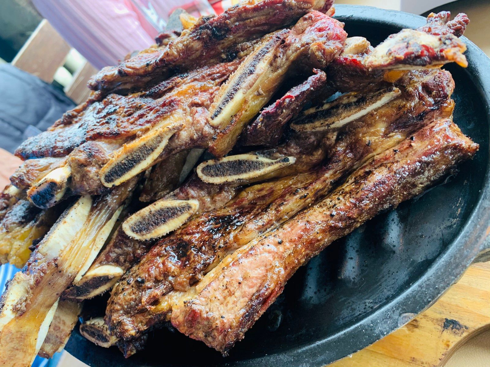 Provando as comidas típicas do Uruguay - 6