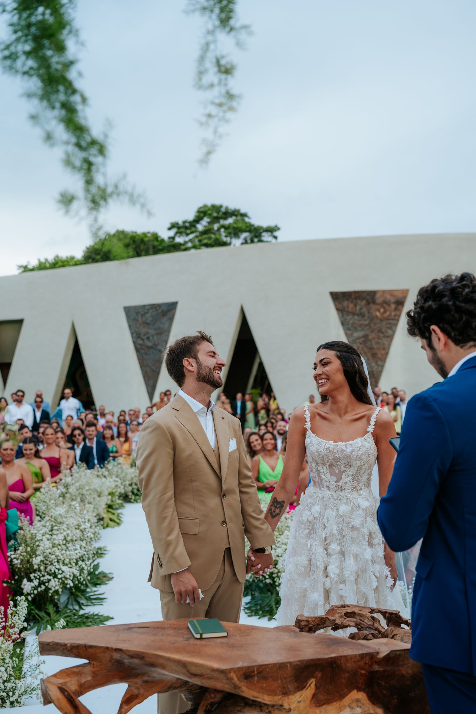 Casamento no Teatro L'Occitane - Trancoso -  Thais e Denis - 16