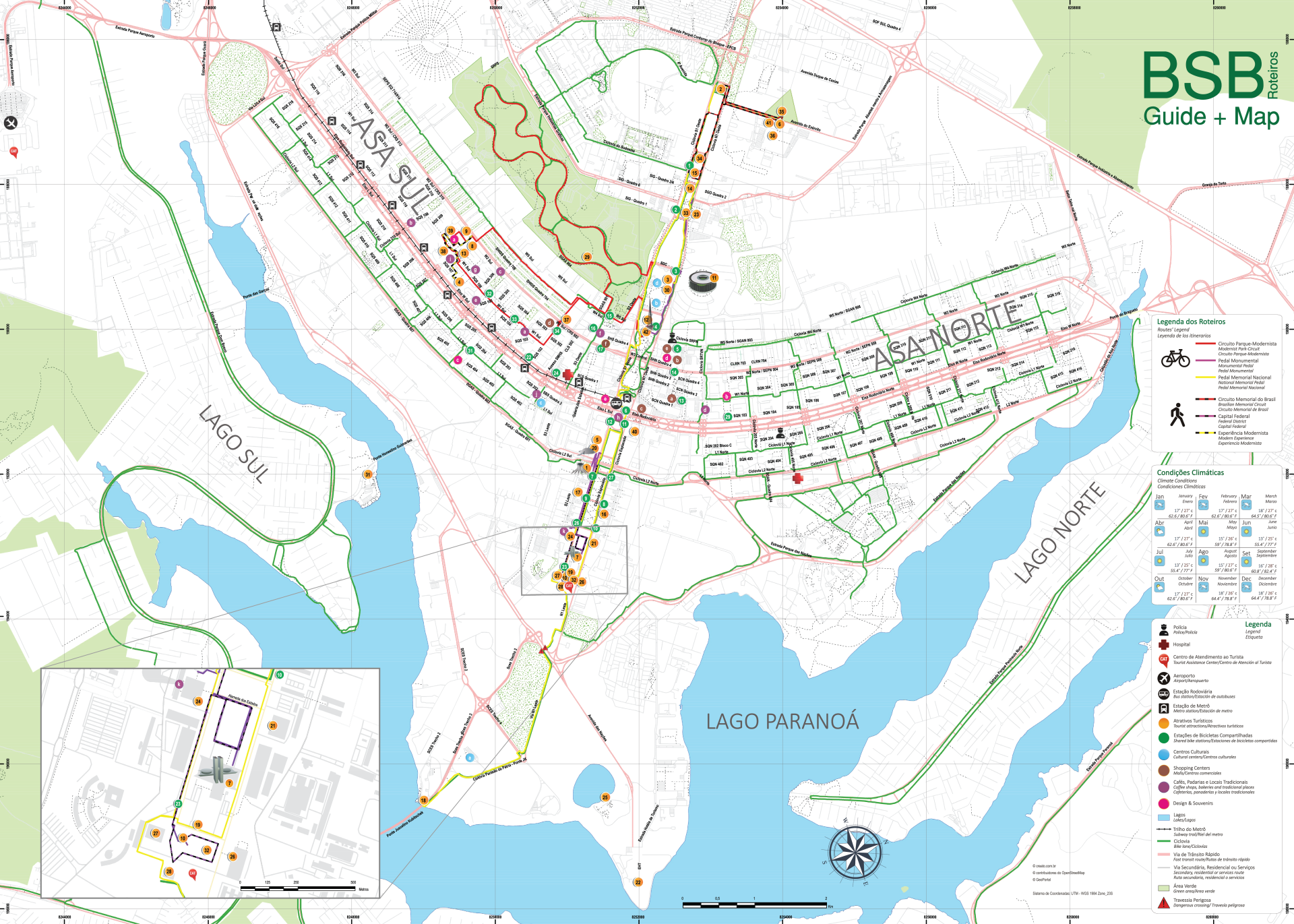 Circuito Turístico de Bicicleta em Brasília - 6