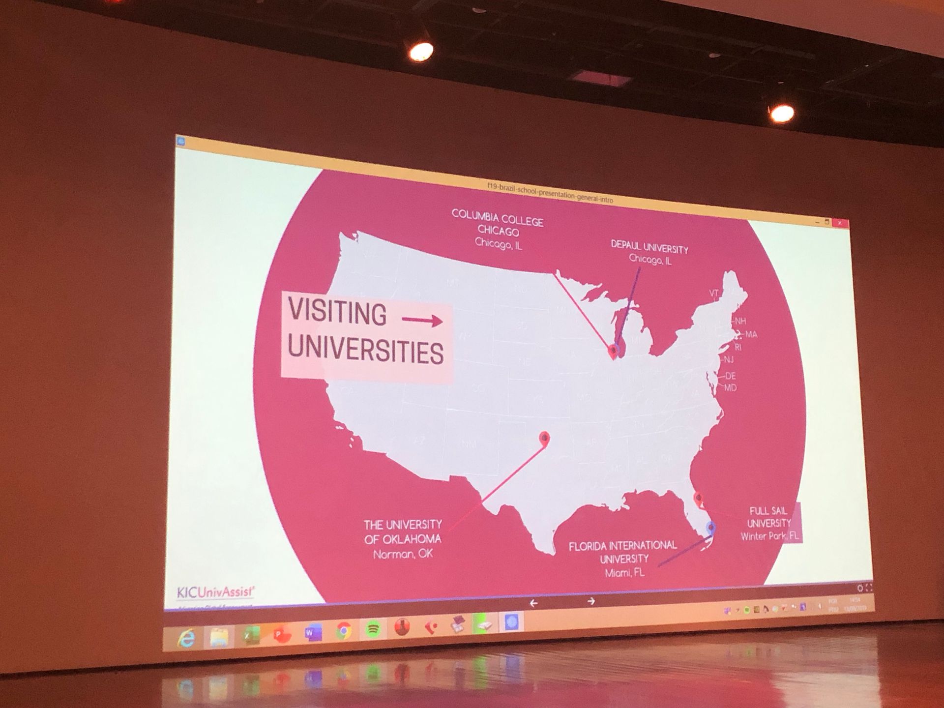 KIC UnivAssist - Brazil / US Workshops about about the US higher education system, visiting some internacional high schools.  - 9 - 4