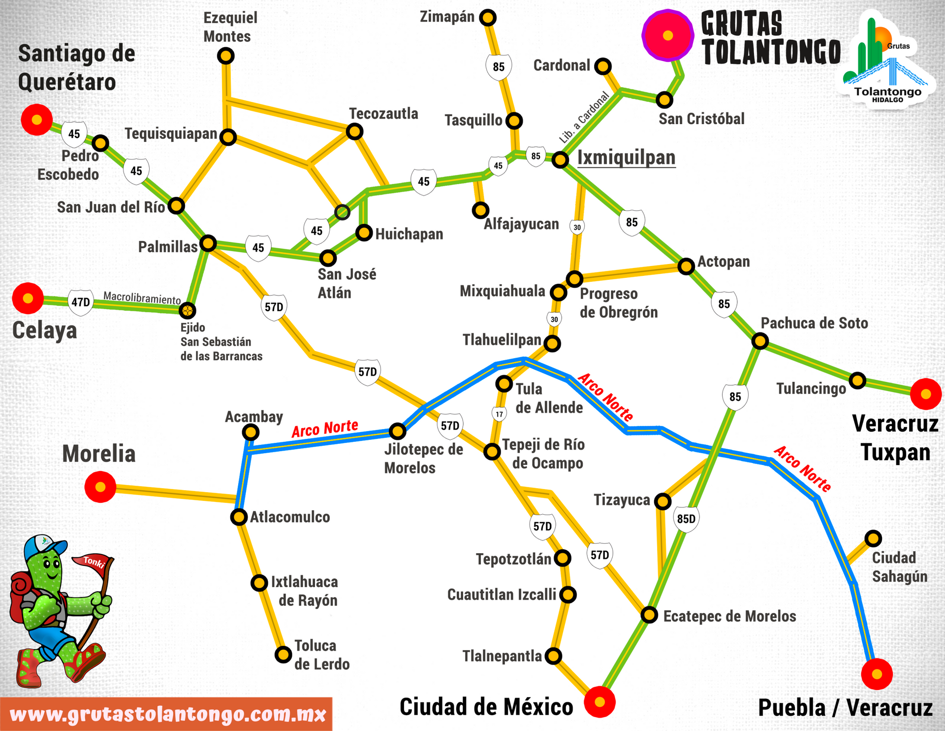 Grutas Tolantongo: o Paraíso Escondido no México - 2