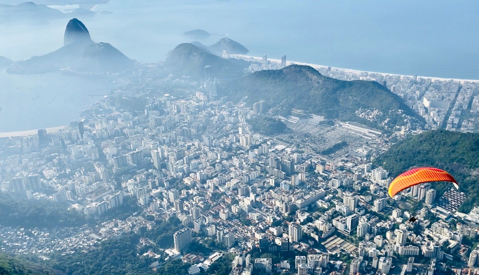 Voando de paramotor no Cristo Redentor - 20 - 4