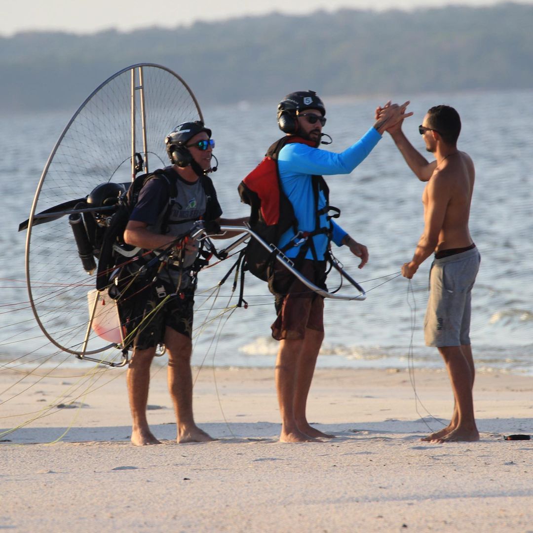 Voos de Paramotor em Alter do Chão, Santarém - PA - 5 - 12