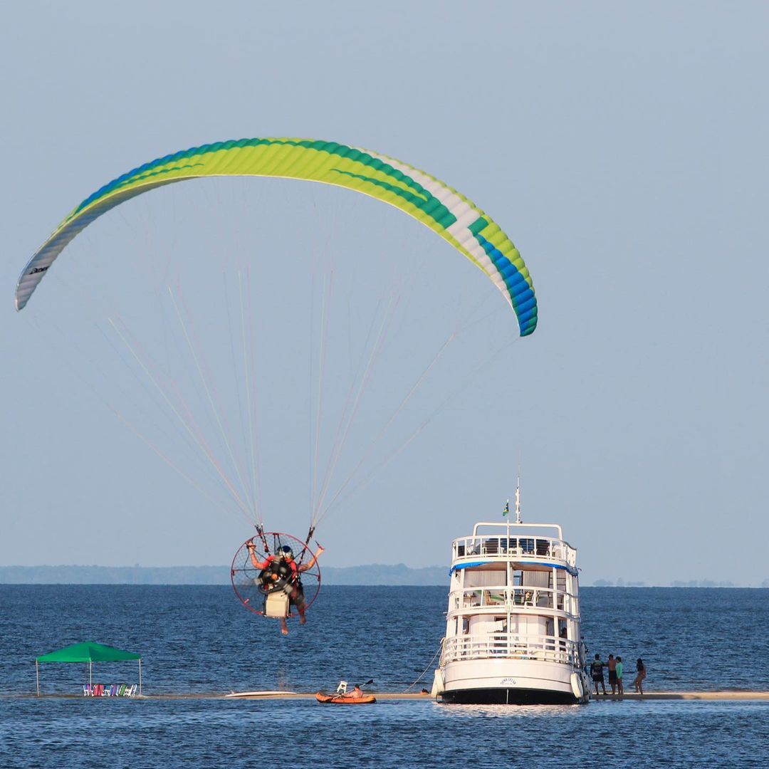 Voos de Paramotor em Alter do Chão, Santarém - PA - 7 - 1