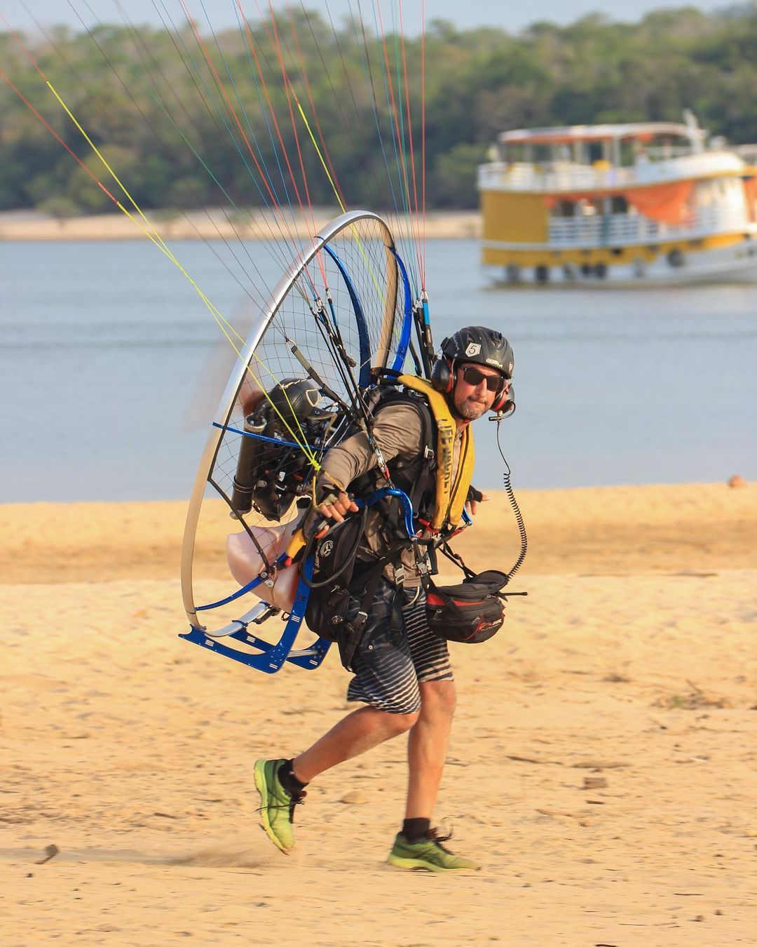 Voos de Paramotor em Alter do Chão, Santarém - PA - 9 - 4