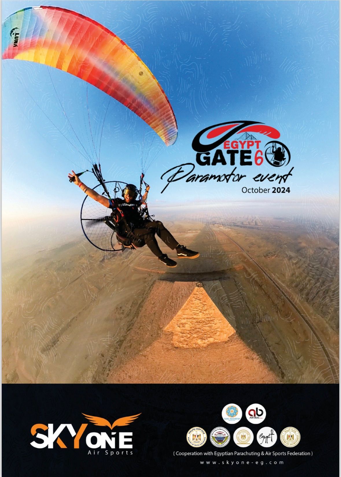 Voando de paramotor nas Pirâmides do Egito - 7 - 0