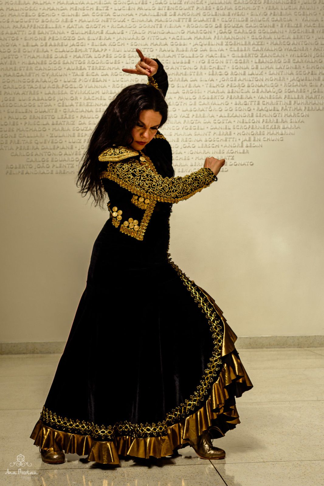 Ensaio Flamenco com a bailaora Ana Medeiros - Porto Alegre (RS) - 1 - 2