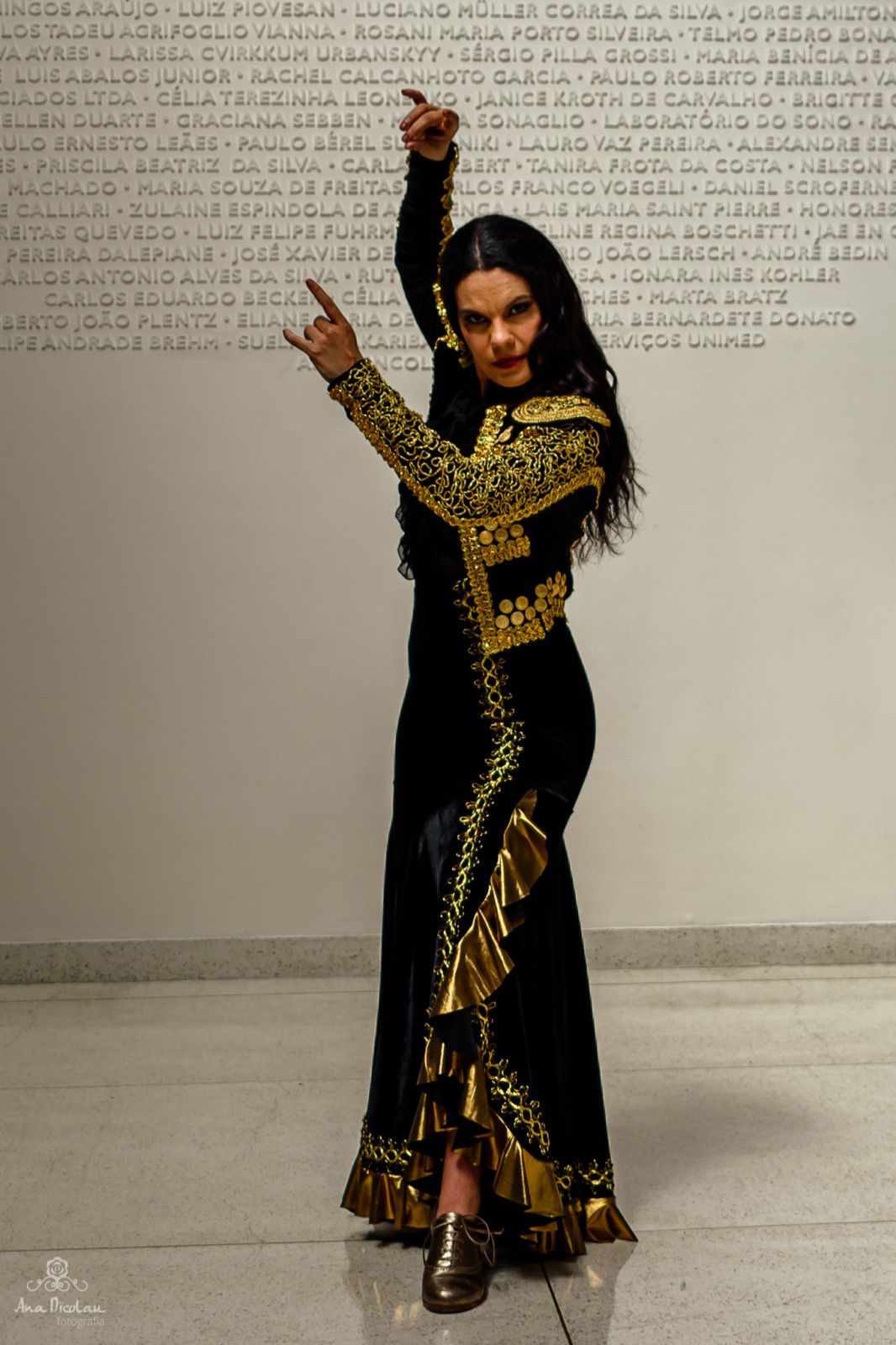 Ensaio Flamenco com a bailaora Ana Medeiros - Porto Alegre (RS) - 1 - 3