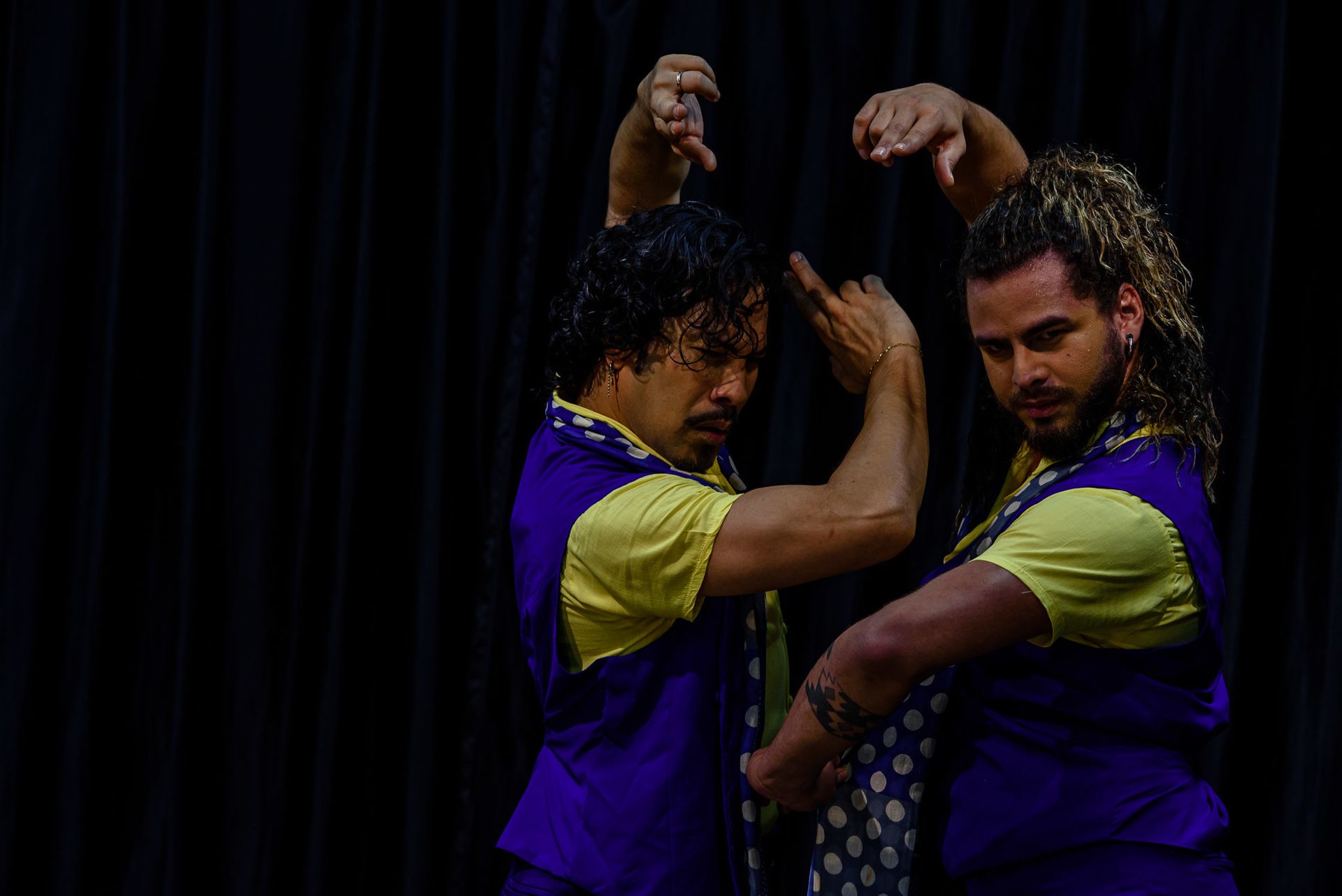 Gerson Alcantara e Miguel Alonso para o Calendário Flamenco 2022 "Ellos por Ellos" - 2 - 4