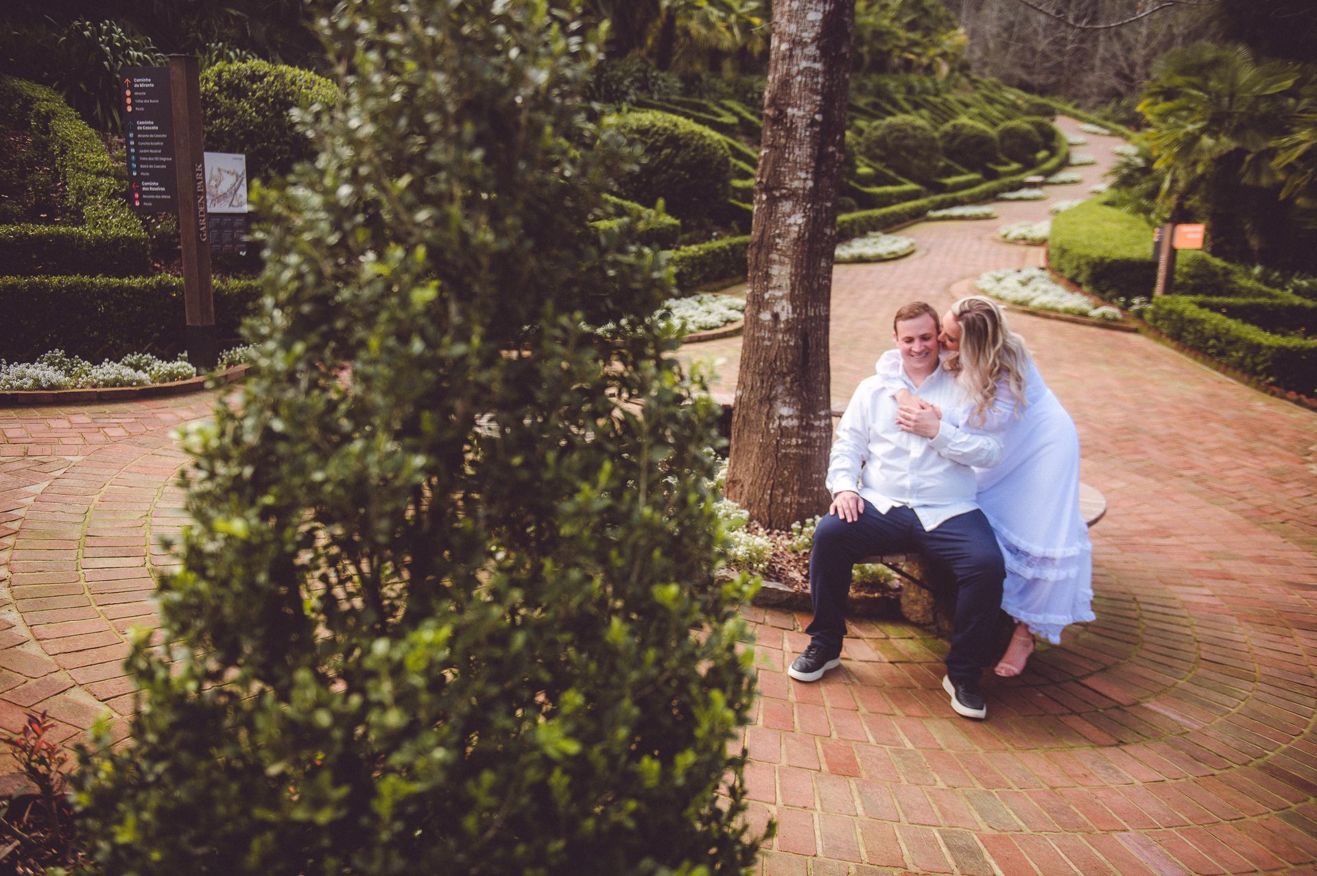 Ensaio Pré Casamento Pâmila e Felipe - Garden Park Gramado-RS - 2 - 1