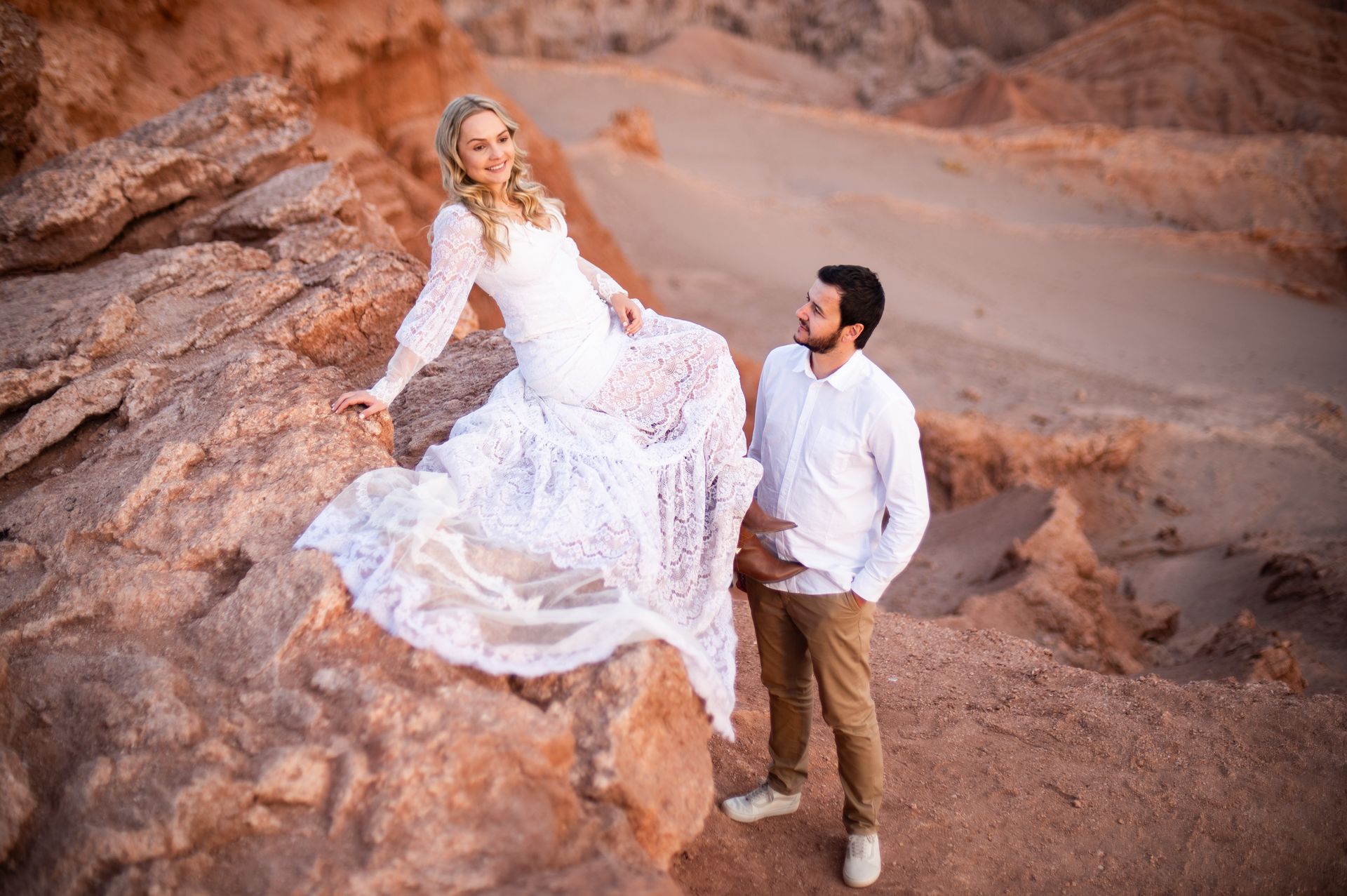 Ensaio Pré Casamento Marcela e Matheus - Deserto do Atacama - 2 - 1