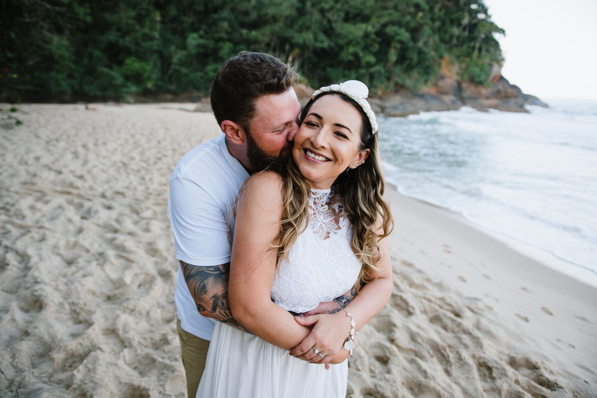 Ensaio na Praia, Ubatuba - SP (Monique + Samuel) - 1 - 2