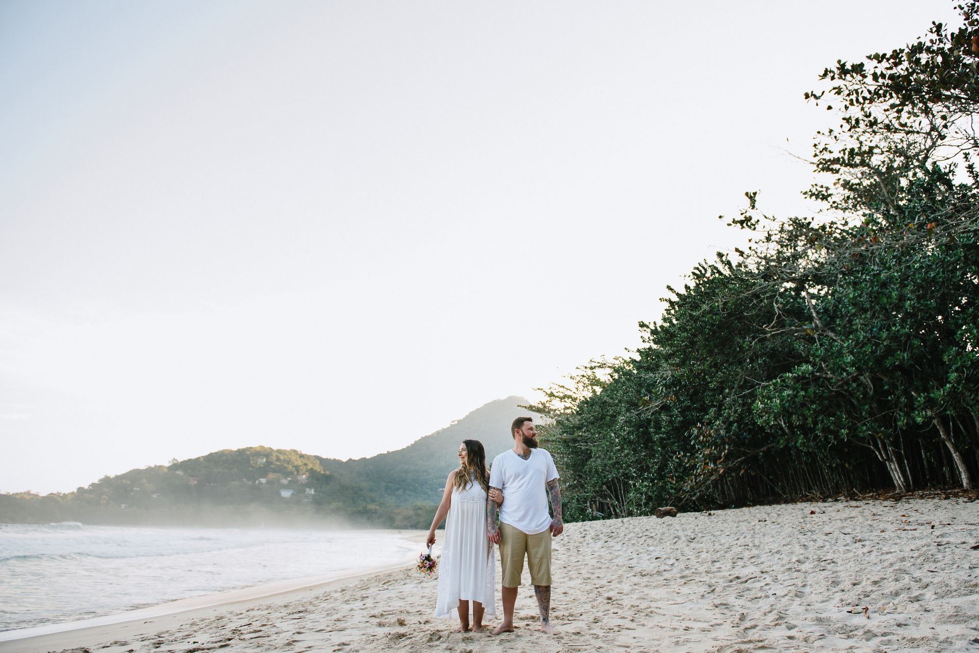 Ensaio na Praia, Ubatuba - SP (Monique + Samuel) - 1 - 5
