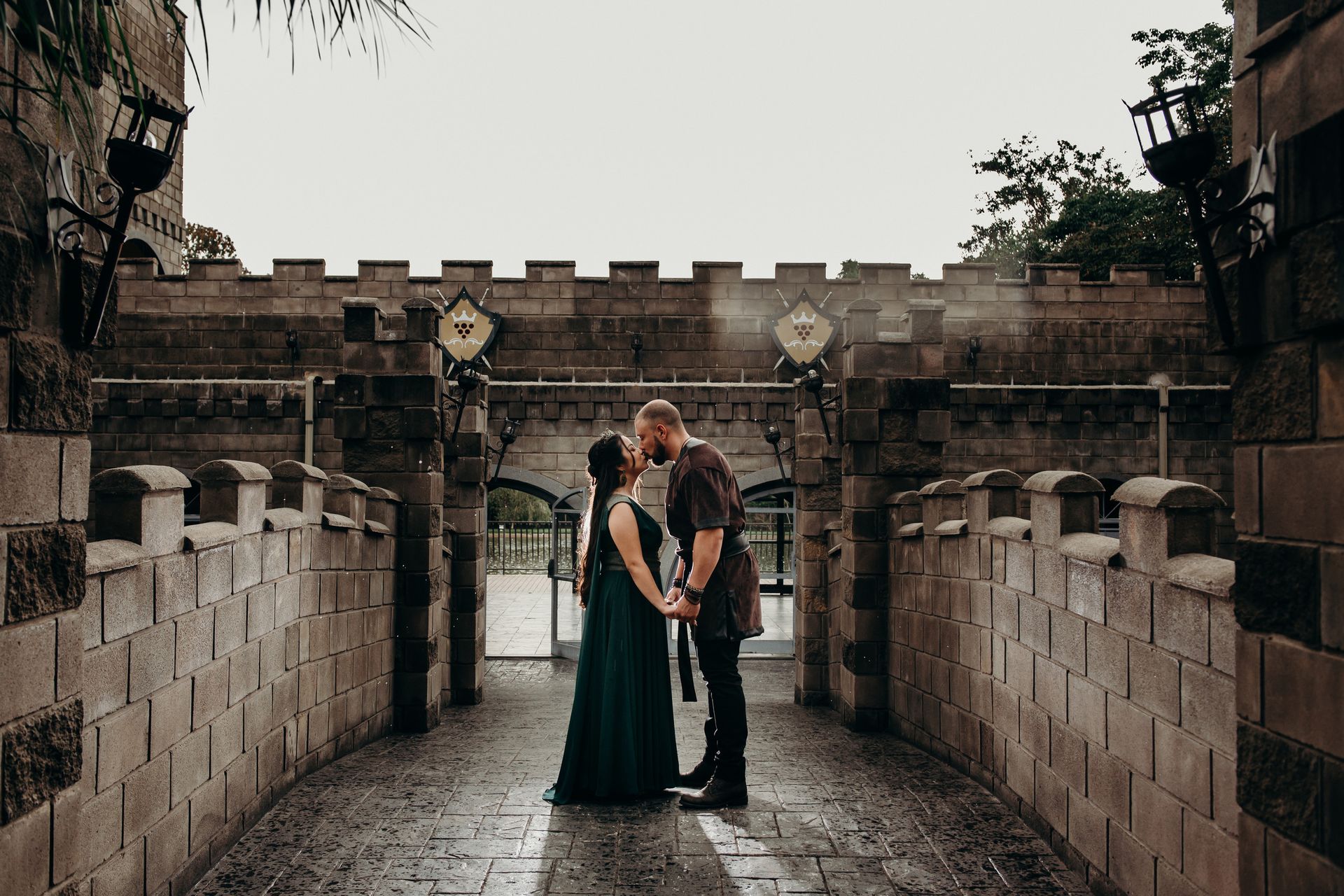 Ensaio no Castelo dos Vinhais, Vinhedo - SP (Andressa + Claudinei) - 1 - 8