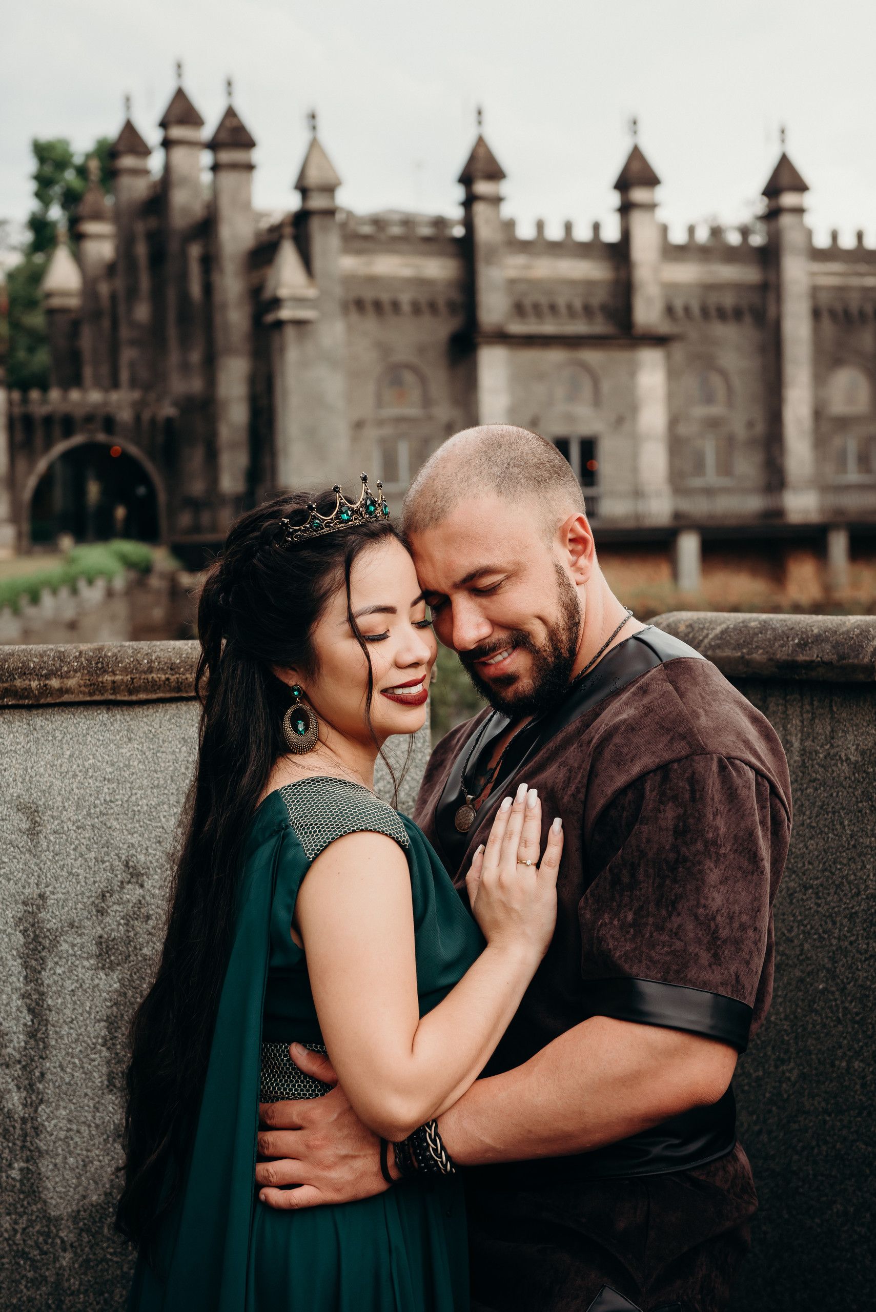 Ensaio no Castelo dos Vinhais, Vinhedo - SP (Andressa + Claudinei) - 1 - 11