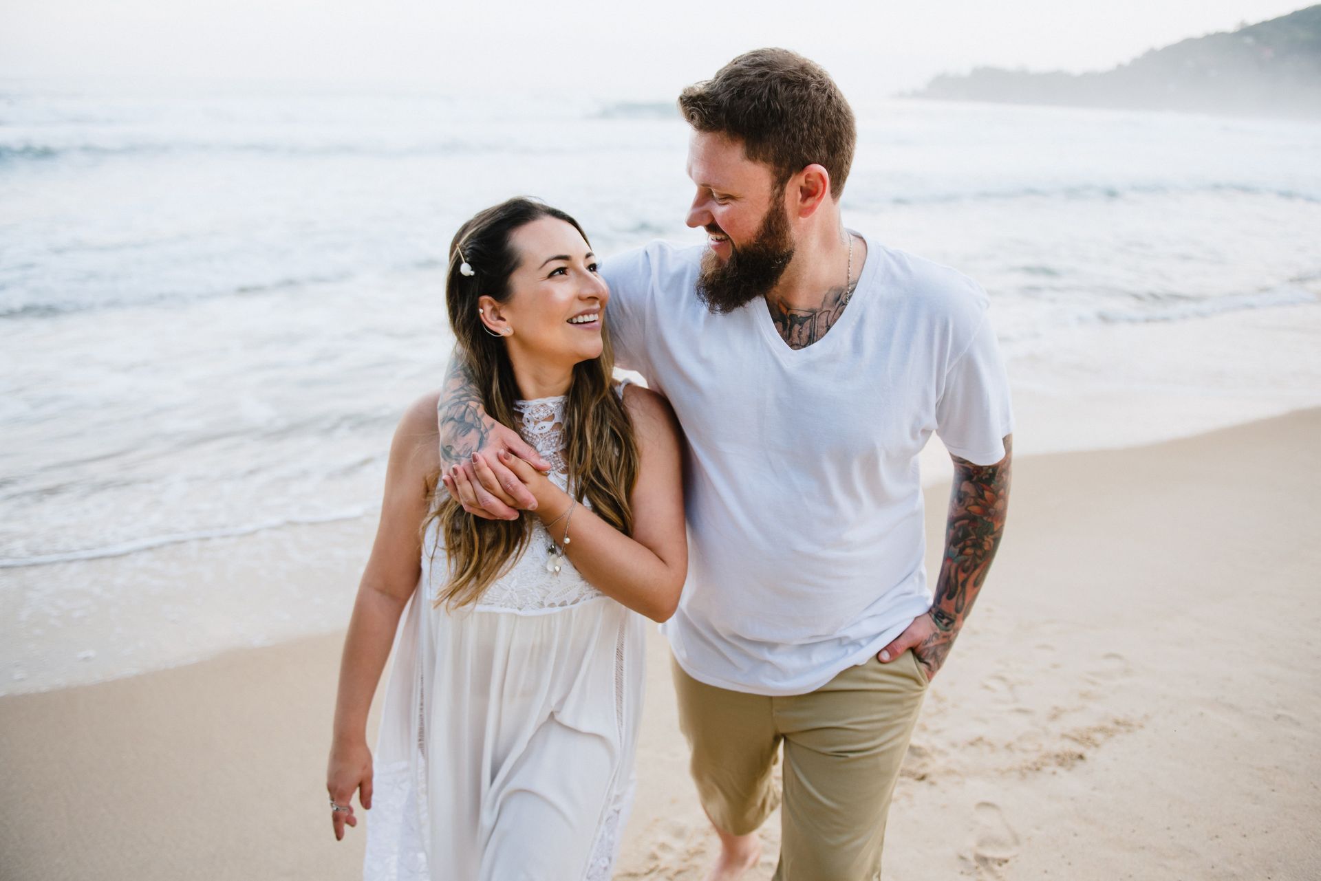 Ensaio na Praia, Ubatuba - SP (Monique + Samuel) - 1 - 17
