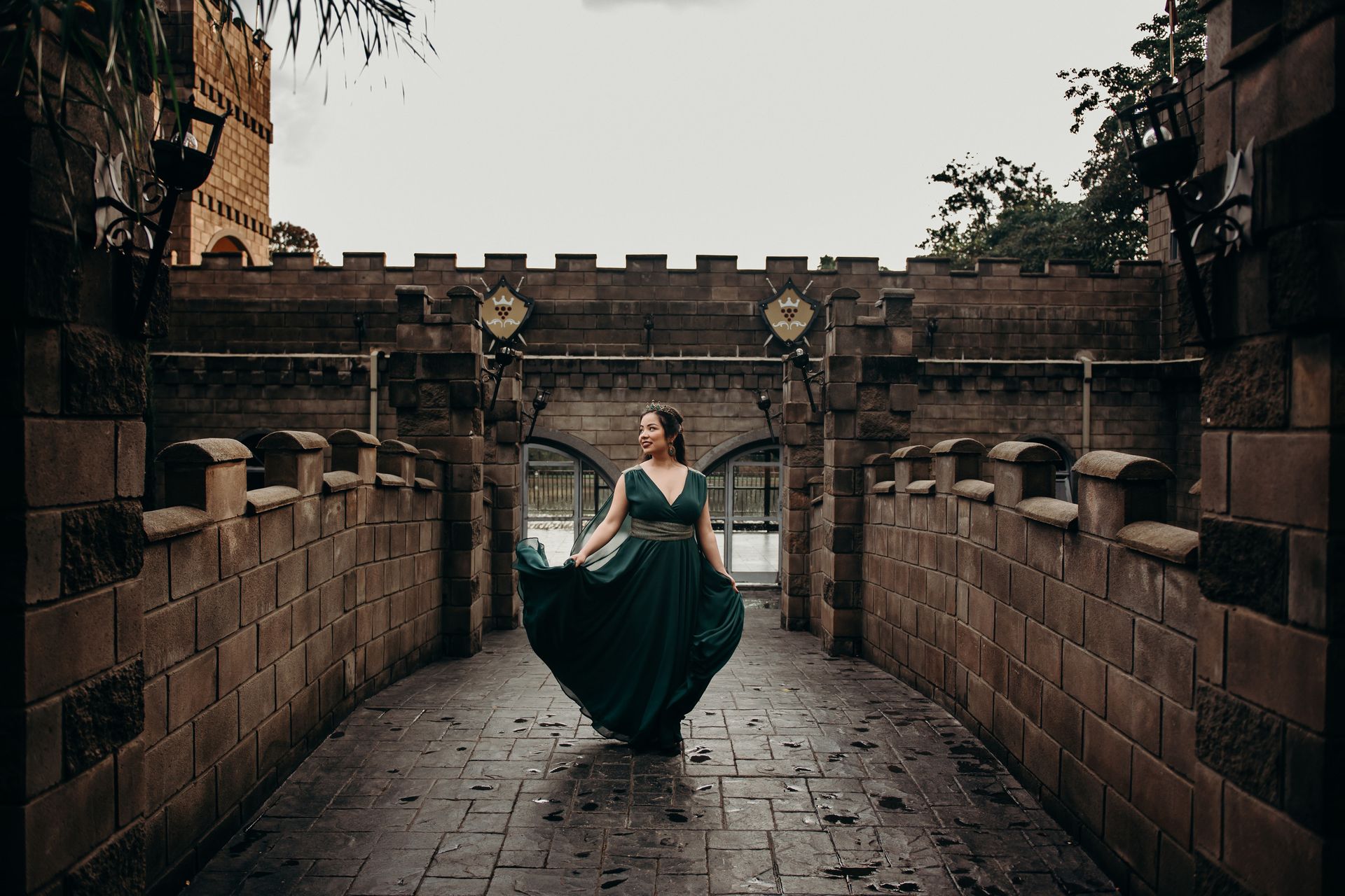 Ensaio no Castelo dos Vinhais, Vinhedo - SP (Andressa + Claudinei) - 1 - 13