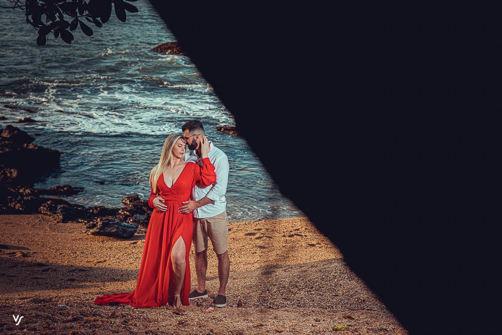 Pré Wedding na Praia do Buraco-SC, Fernanda e Junior - 3 - 8