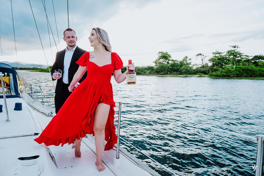 Pré wedding Tainá e Alex veleiro em São Francisco do Sul - SC - 2 - 14