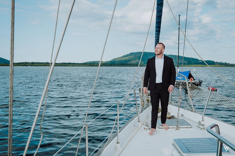 Pré wedding Tainá e Alex veleiro em São Francisco do Sul - SC - 2 - 6