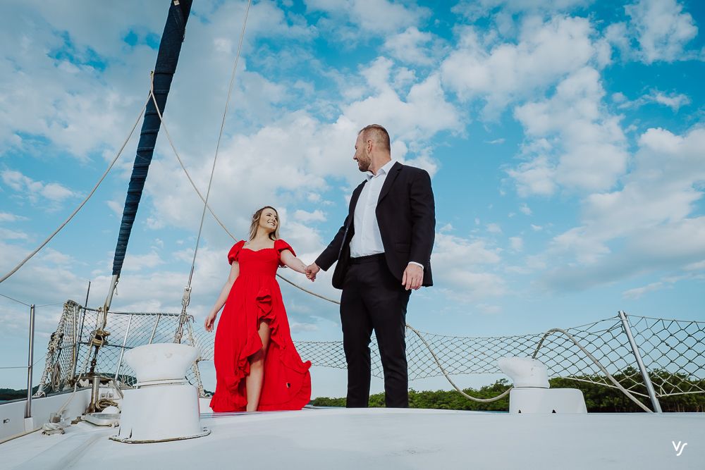 Pré wedding Tainá e Alex veleiro em São Francisco do Sul - SC - 2 - 7