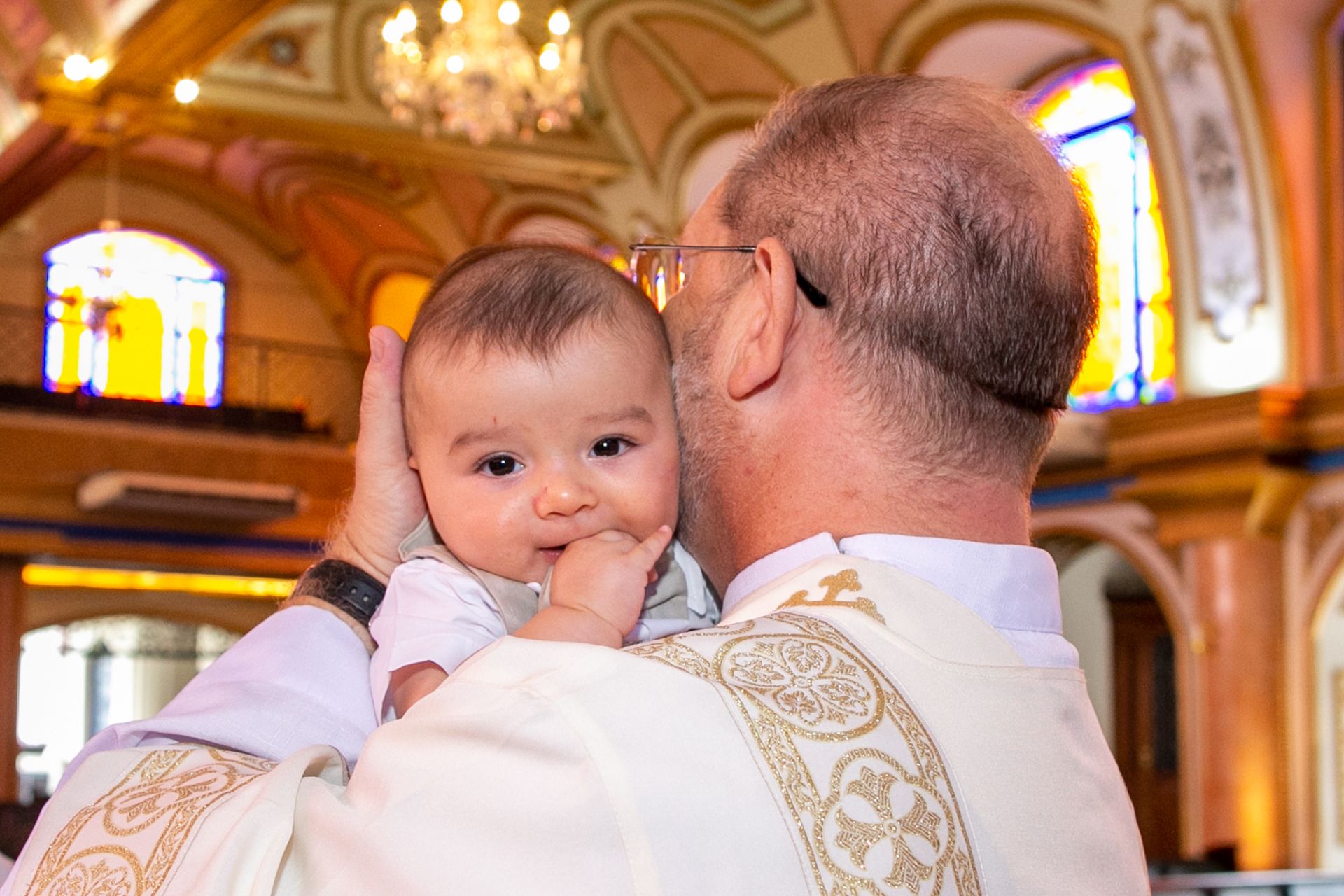 Batizado do Tobias na Paróquia Santíssima Trindade em São Paulo SP - 2 - 1