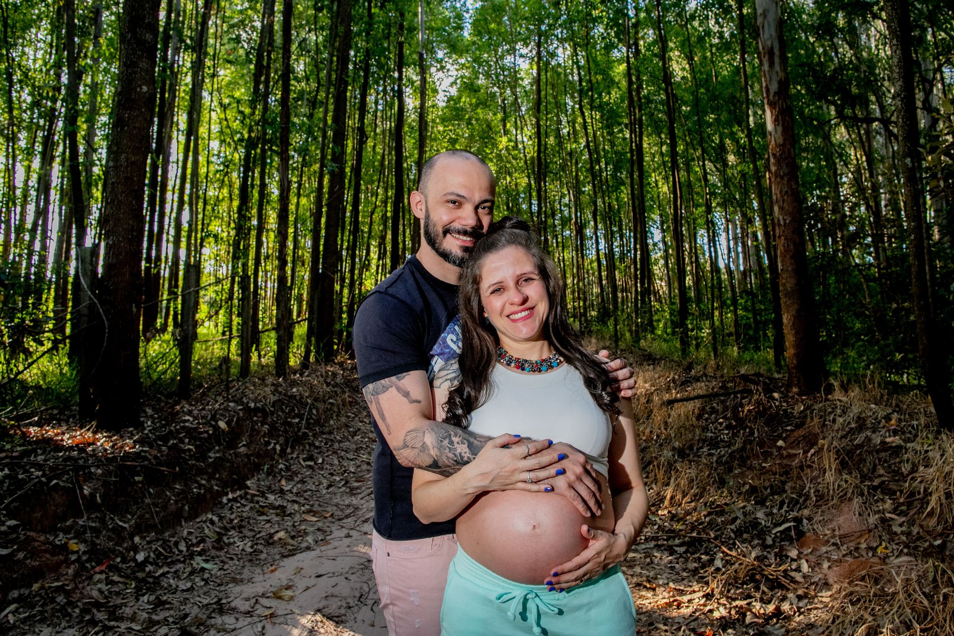 À espera de Sofia - Ensaio de Gestante e Família em Itamogi MG - 2 - 1