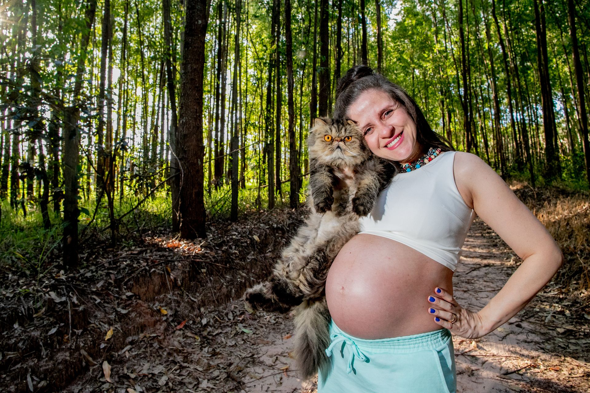 À espera de Sofia - Ensaio de Gestante e Família em Itamogi MG - 2 - 4