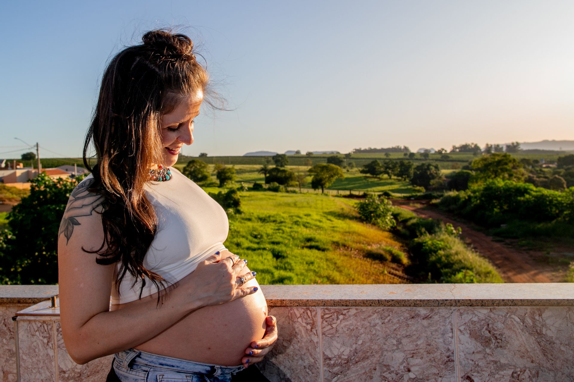 À espera de Sofia - Ensaio de Gestante e Família em Itamogi MG - 2 - 8