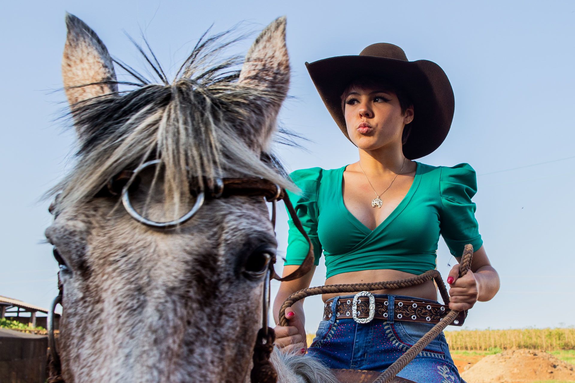 Dia de Haras com a Muriel em Itamogi MG - 2 - 7